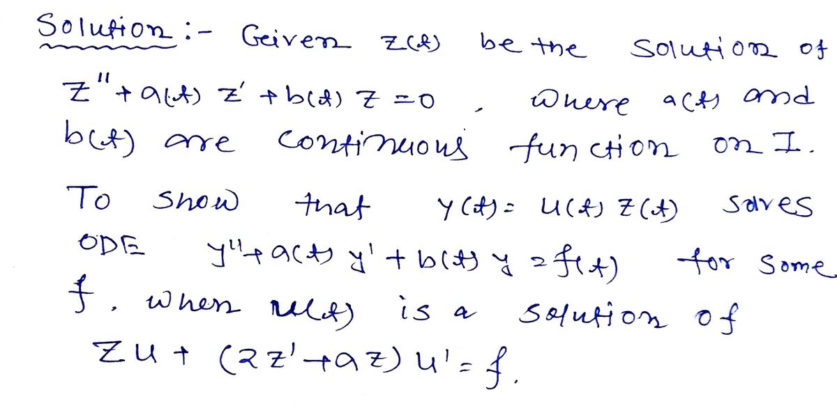 Advanced Math homework question answer, step 1, image 1